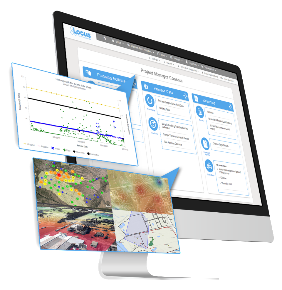 screenshot of Locus Platform